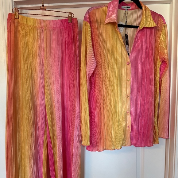 Shimmer Pant Set - Picture 1 of 4